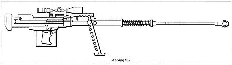 венгерская винтовка «Гепард М2»