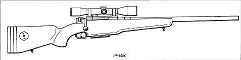 норвежская снайперская винтовка НМ149С