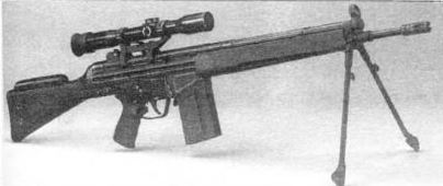 снайперская винтовка ГЗСГ/1 «Хекклер и Кох» вид справа