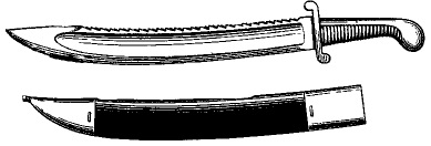 сапёрный тесак образца 1824 года
