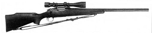 снайперская винтовка М40А1 с оптическим прицелом